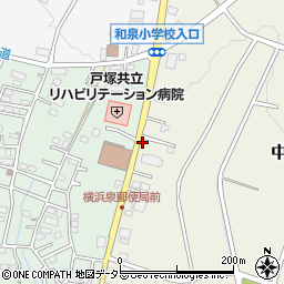 タイムズ横浜中田町駐車場周辺の地図