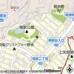 神奈川県横浜市泉区領家1丁目周辺の地図