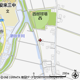 島根県安来市上坂田町278周辺の地図