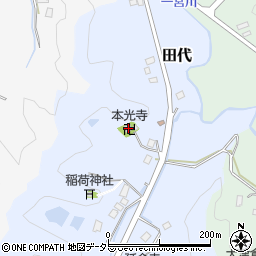 千葉県長生郡長柄町田代94周辺の地図
