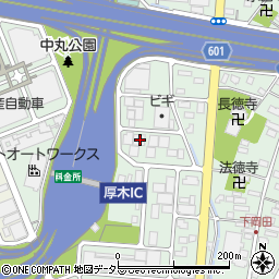 神奈川県厚木市岡田3113周辺の地図