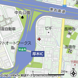 神奈川県厚木市岡田3111周辺の地図