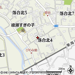 神奈川県綾瀬市落合北4丁目2-26周辺の地図