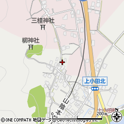 兵庫県養父市八鹿町上小田468周辺の地図