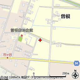 千葉県長生郡長生村曽根周辺の地図