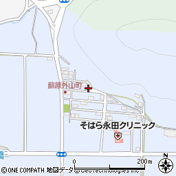 岐阜県各務原市蘇原外山町周辺の地図