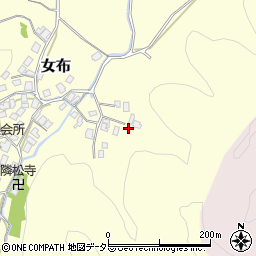京都府舞鶴市女布283周辺の地図