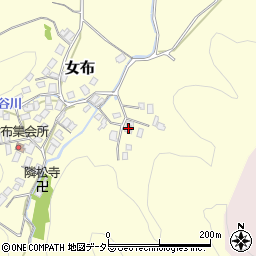 京都府舞鶴市女布286周辺の地図