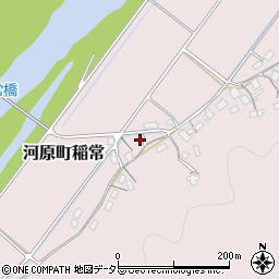 鳥取県鳥取市河原町稲常405周辺の地図