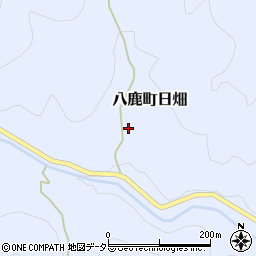 兵庫県養父市八鹿町日畑496周辺の地図