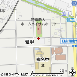 神奈川県厚木市愛甲2190周辺の地図