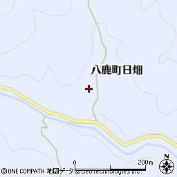 兵庫県養父市八鹿町日畑594周辺の地図