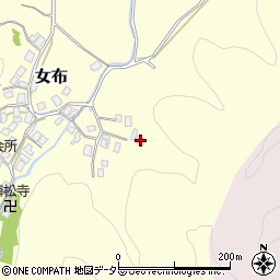 京都府舞鶴市女布284周辺の地図