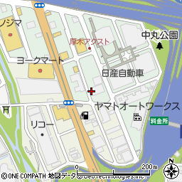 神奈川県厚木市岡田3039周辺の地図