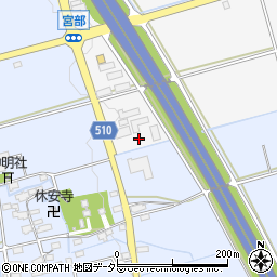 滋賀県長浜市湯次町155周辺の地図