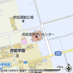 虎姫文化ホール周辺の地図