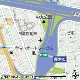 神奈川県厚木市岡田3088周辺の地図
