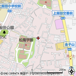 神奈川県横浜市泉区上飯田町2028周辺の地図