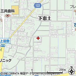 岐阜県可児市下恵土5339周辺の地図