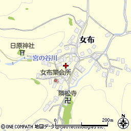 京都府舞鶴市女布449周辺の地図