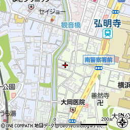 神奈川県横浜市南区大岡2丁目6周辺の地図
