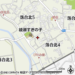 神奈川県綾瀬市落合北4丁目2-49周辺の地図