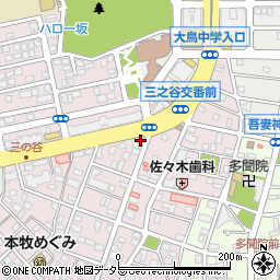 ドミノ・ピザ　本牧店周辺の地図