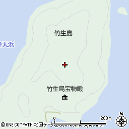 竹生島周辺の地図