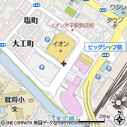 鳥取県米子市末広町周辺の地図