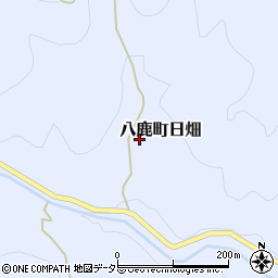 兵庫県養父市八鹿町日畑527周辺の地図