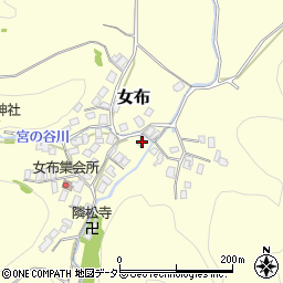 京都府舞鶴市女布306周辺の地図