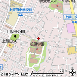 神奈川県横浜市泉区上飯田町1988周辺の地図