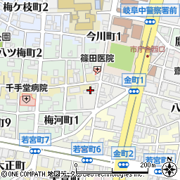 コーポ坂井田周辺の地図