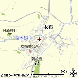 京都府舞鶴市女布451周辺の地図