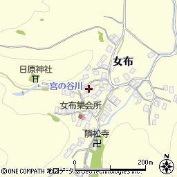 京都府舞鶴市女布453周辺の地図