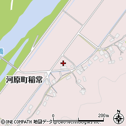 鳥取県鳥取市河原町稲常周辺の地図