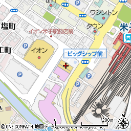 米子市役所　外郭団体等米子市文化財団周辺の地図