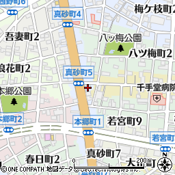株式会社上杉木材店周辺の地図