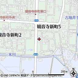 サーパス観音寺新町周辺の地図