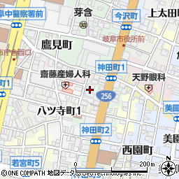 生長の家岐阜県教化部周辺の地図