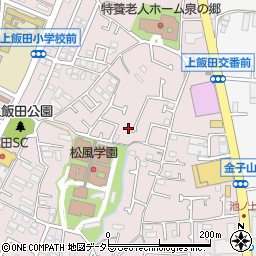 神奈川県横浜市泉区上飯田町1997-24周辺の地図