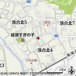 神奈川県綾瀬市落合北4丁目1-40周辺の地図