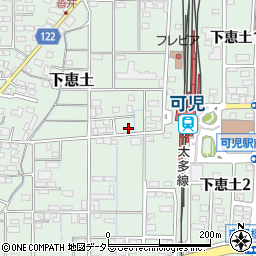 岐阜県可児市下恵土5195周辺の地図