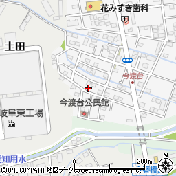 岐阜県可児市今渡618周辺の地図