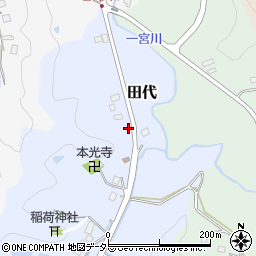 千葉県長生郡長柄町田代3-1周辺の地図
