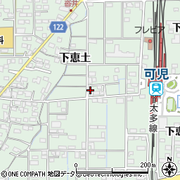 岐阜県可児市下恵土5209周辺の地図