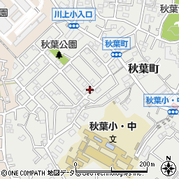 神奈川県横浜市戸塚区秋葉町周辺の地図