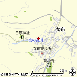 京都府舞鶴市女布564周辺の地図