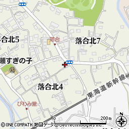 神奈川県綾瀬市落合北4丁目1-10周辺の地図