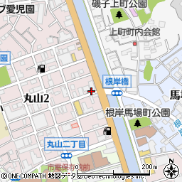 矢吹整形外科周辺の地図